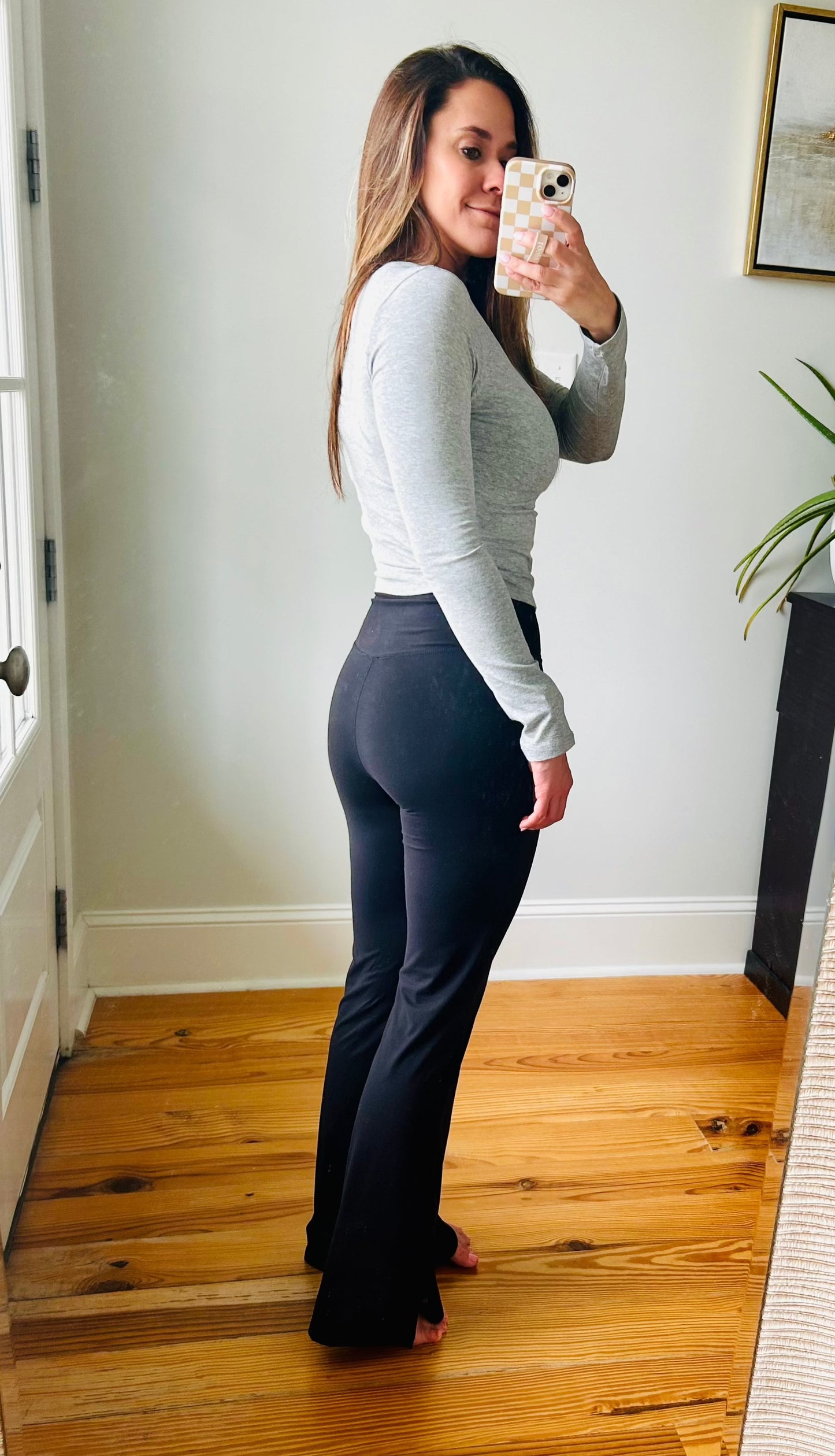 E-Z Flared Lounge Yoga Pants