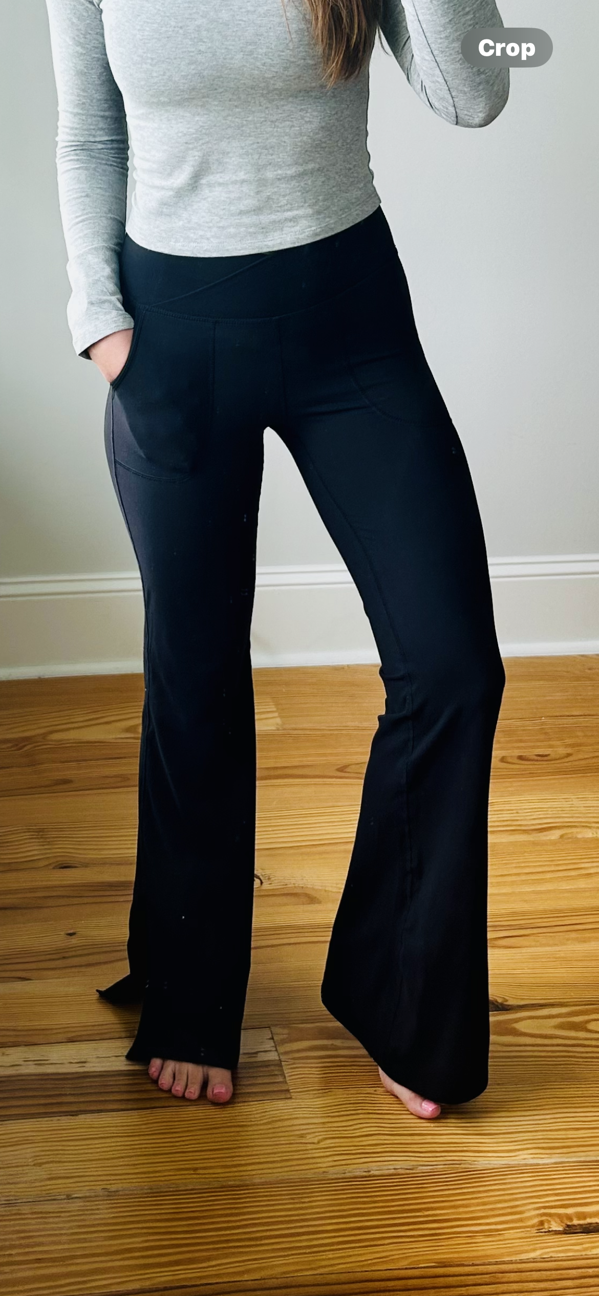 E-Z Flared Lounge Yoga Pants